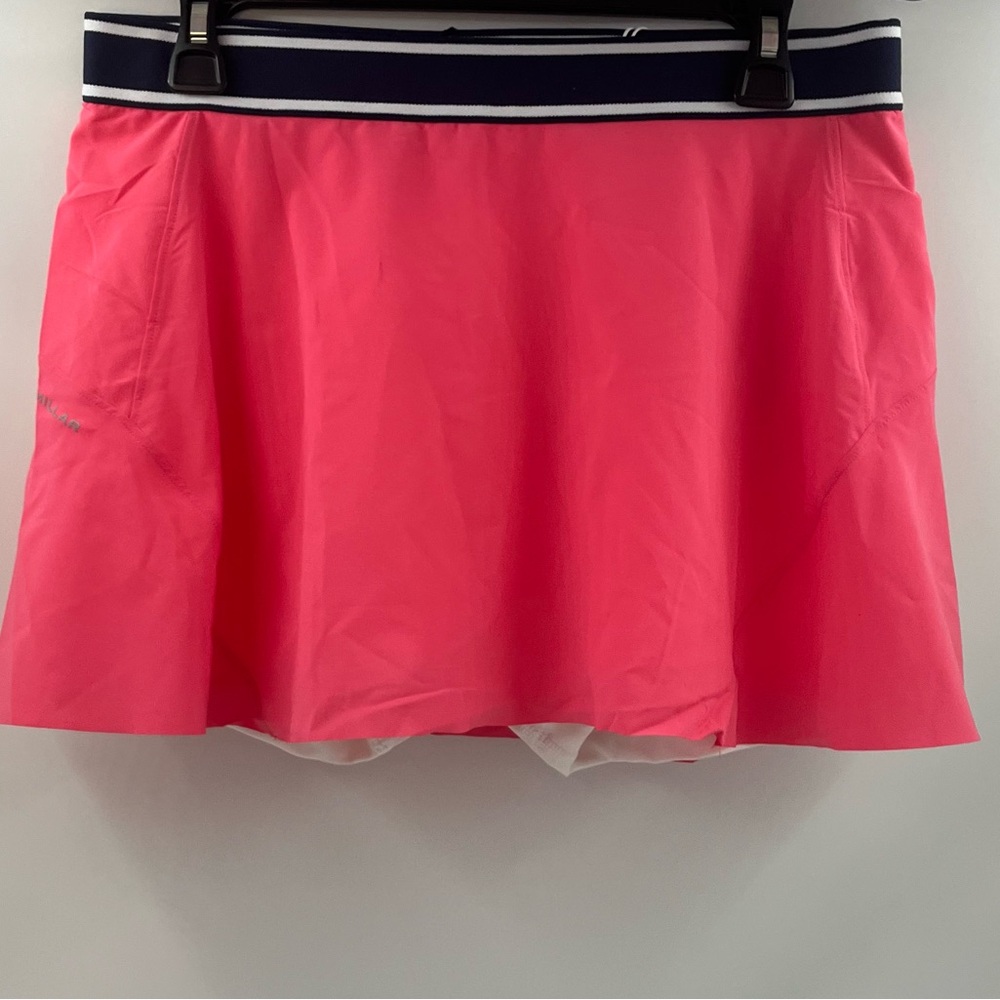 BRAND NEW Peter Millar Women's L Polyester Pink Elastic‎ Athletic Skort